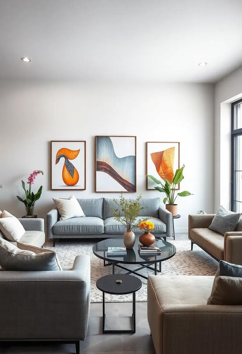 incorporating Personal Touches:‌ Displaying Unique Art pieces in Gray Decor