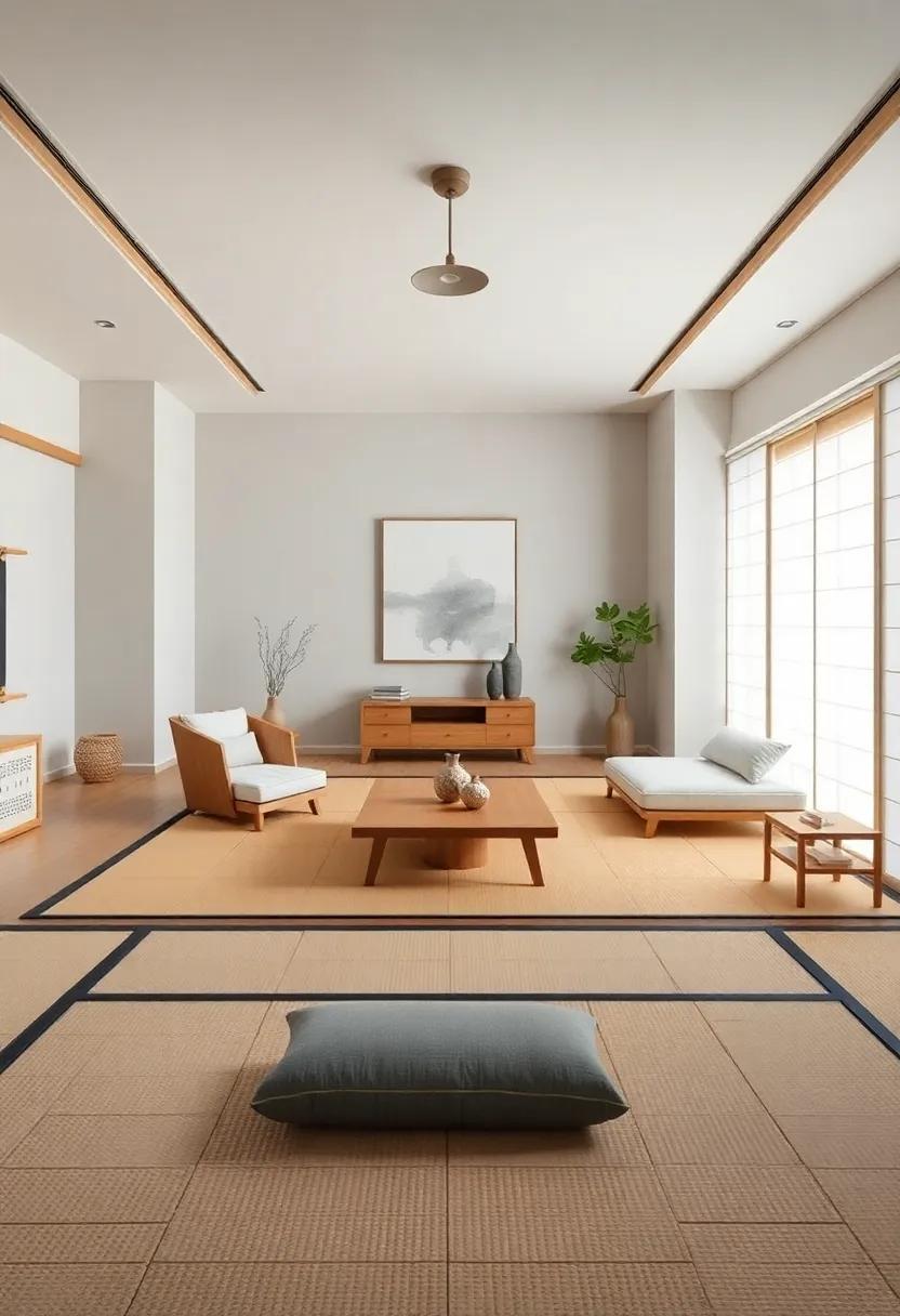 Build​ Harmony with Symmetry: Arrange furniture and decor⁤ symmetrically to ‍create balance, ​which is ‌a key‍ element in Japanese design philosophy