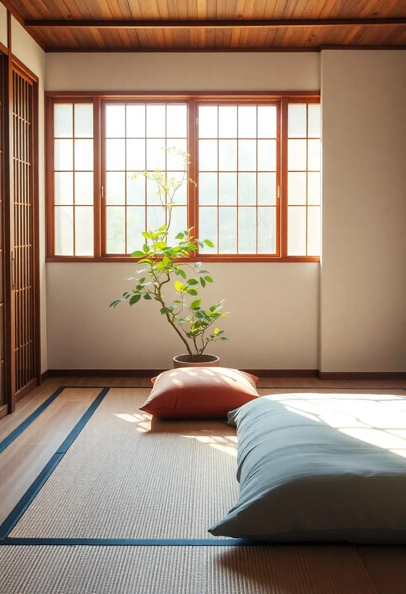 Create a Zen Corner: Dedicate a small space for meditation or reflection with a‍ comfortable cushion,⁤ a plant, and natural light to foster tranquility