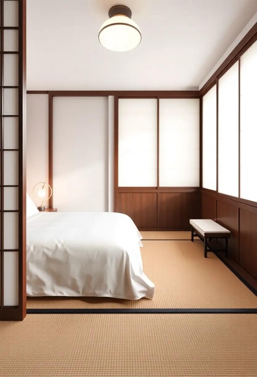 Incorporate ‍Shoji Screens: add sliding shoji screens to separate spaces or soften light, bringing​ both privacy and a touch​ of elegance ‌to your bedroom