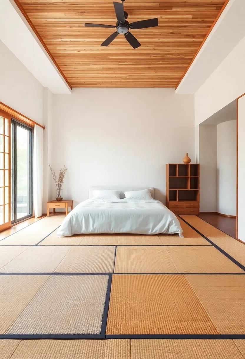 Use Tatami mats⁣ Wisely: Position ⁤tatami ‌mats to‌ define areas in the room—consider layering ⁤or using them creatively for different functionalities