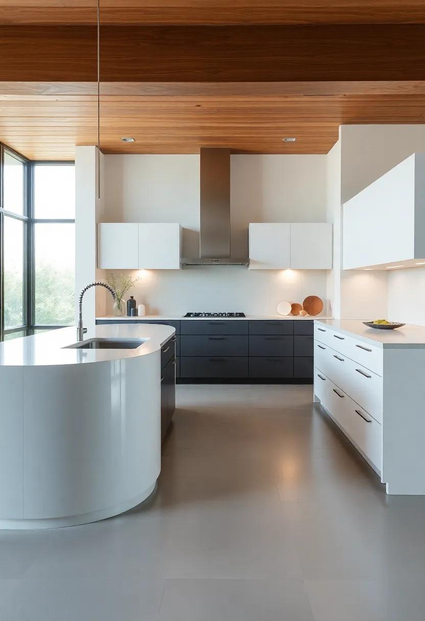 The Influence ​of Shape: Round or Rectangular Sinks on Island Design