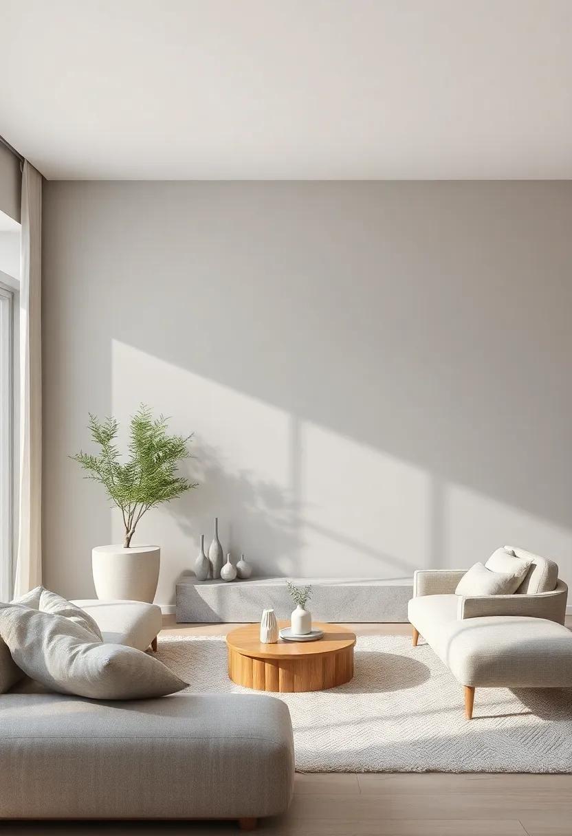 Stone Cloud: A natural, earthy‍ gray that brings⁤ an organic feel to your living room, ideal for​ minimalist decor