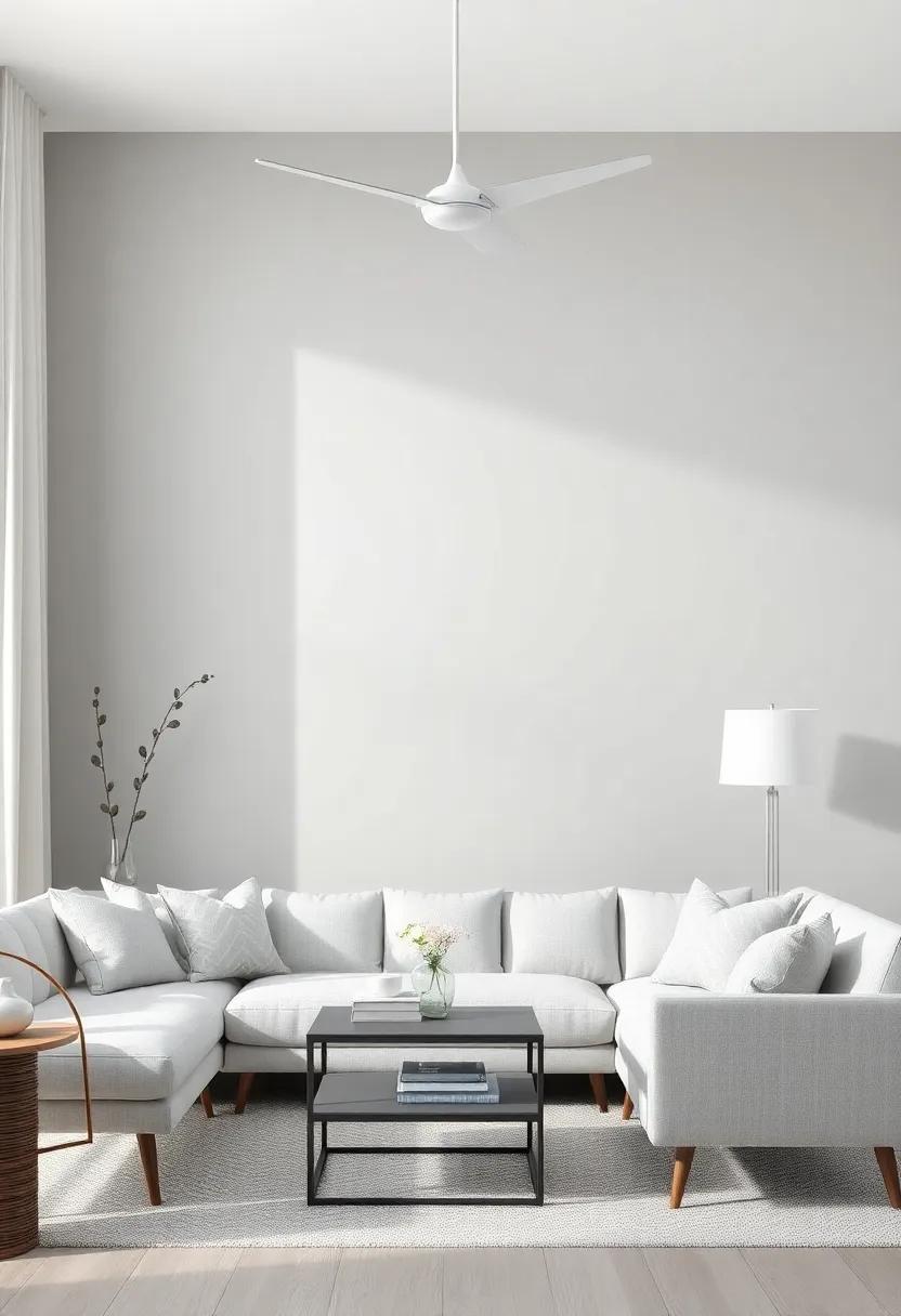 Seagull Gray:‍ A lovely soft gray that feels breezy and beachy, perfect for creating a coastal-inspired living room