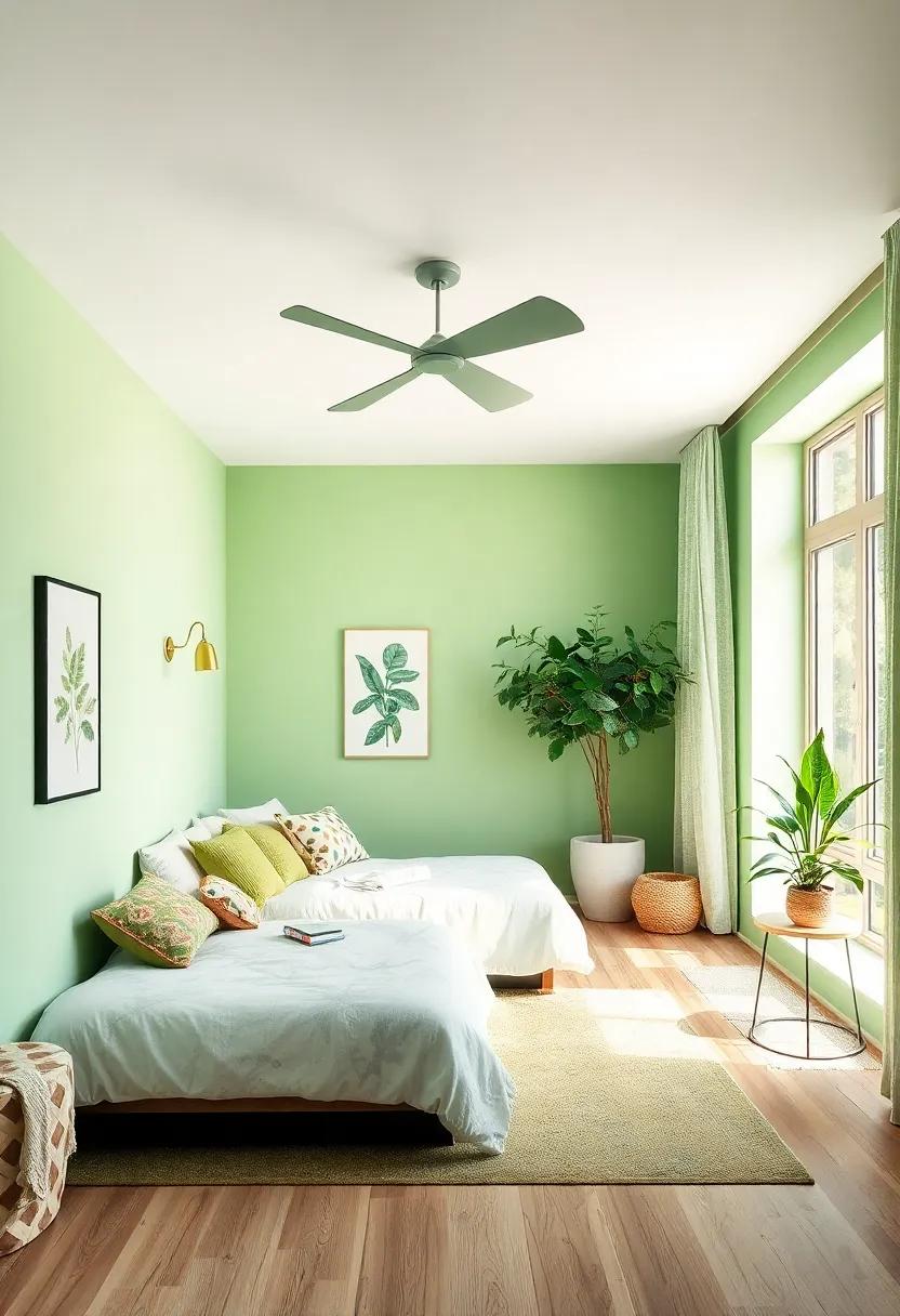 Embrace‍ Nature: Incorporate botanical prints and green⁣ plants to create a refreshing environment that resonates‍ with the beauty of the outdoors