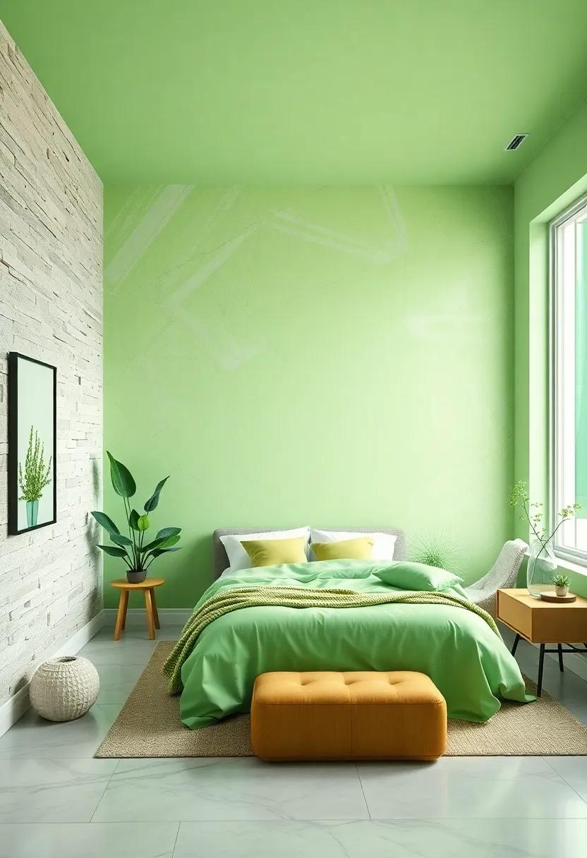 Artistic Murals: Consider commissioning a light​ green-themed mural or wall art that⁢ transforms an‌ ordinary⁢ wall into a stunning centerpiece
