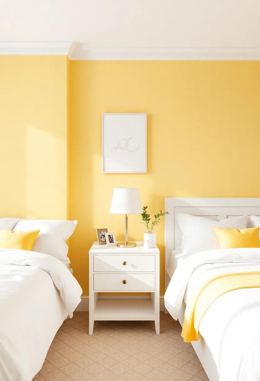 White Bedside ​Tables: Choose ⁤crisp white⁣ bedside tables to⁢ keep essentials within arm's reach while maintaining a clean aesthetic