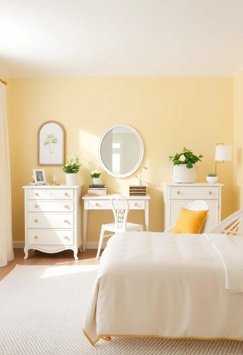 Vintage White furniture: Incorporate‌ vintage ‌white furniture pieces like a dresser⁢ or desk for ⁤a⁣ touch⁤ of elegance and whimsy