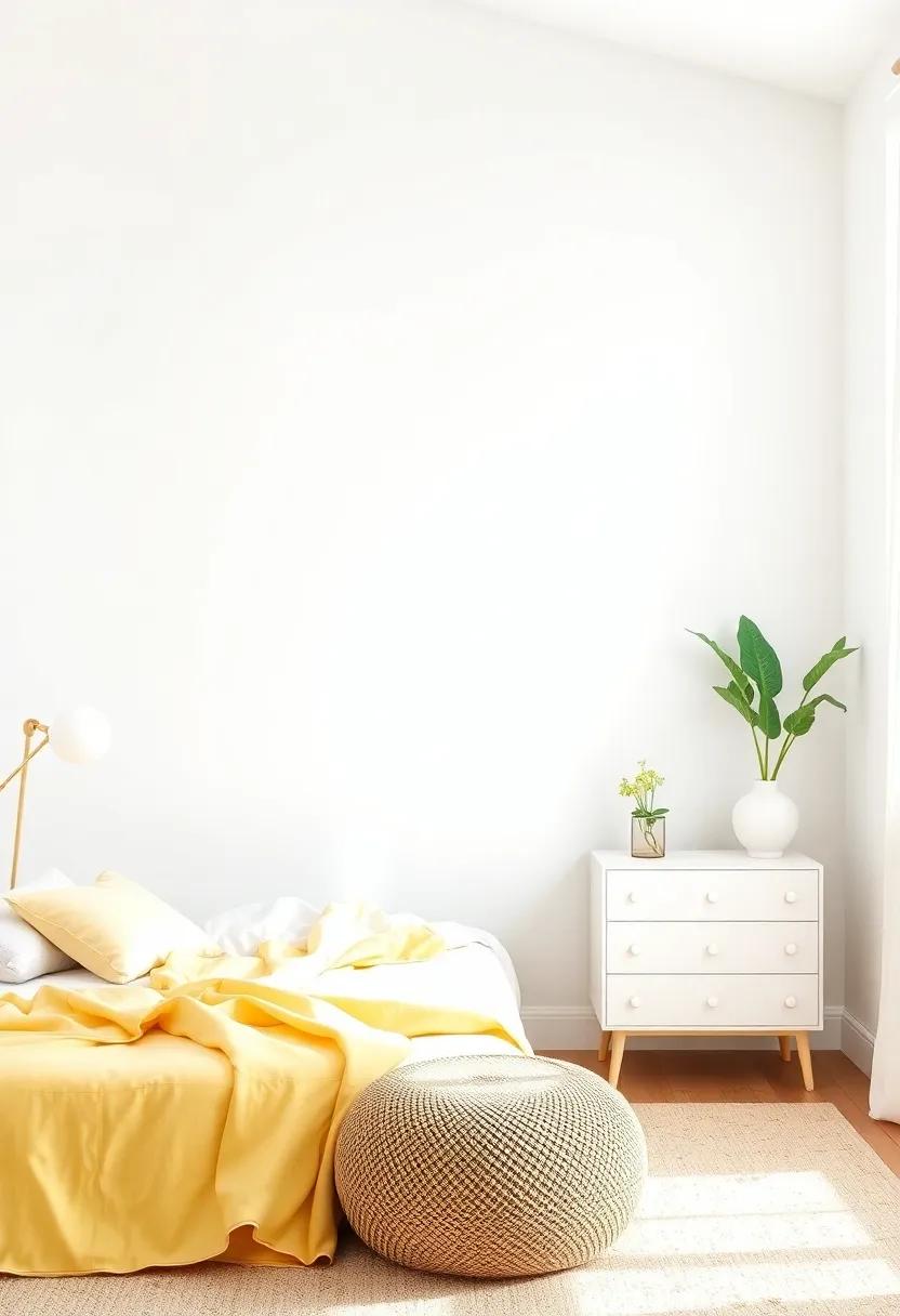 White Accent Wall: Paint‌ one wall⁢ in a crisp, clean white ‍to create a beautiful backdrop that highlights ⁢other decor elements