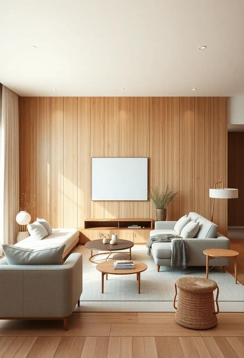 Warm​ Lighting: Install soft lighting options that highlight the warmth of the wood,creating a cozy ambiance for evenings