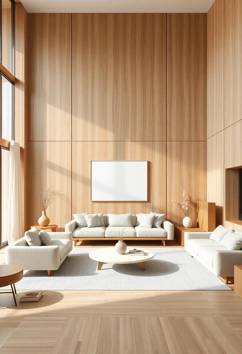 Geometric Shapes: Incorporate geometric patterns within the woodwork for a contemporary twist on traditional design