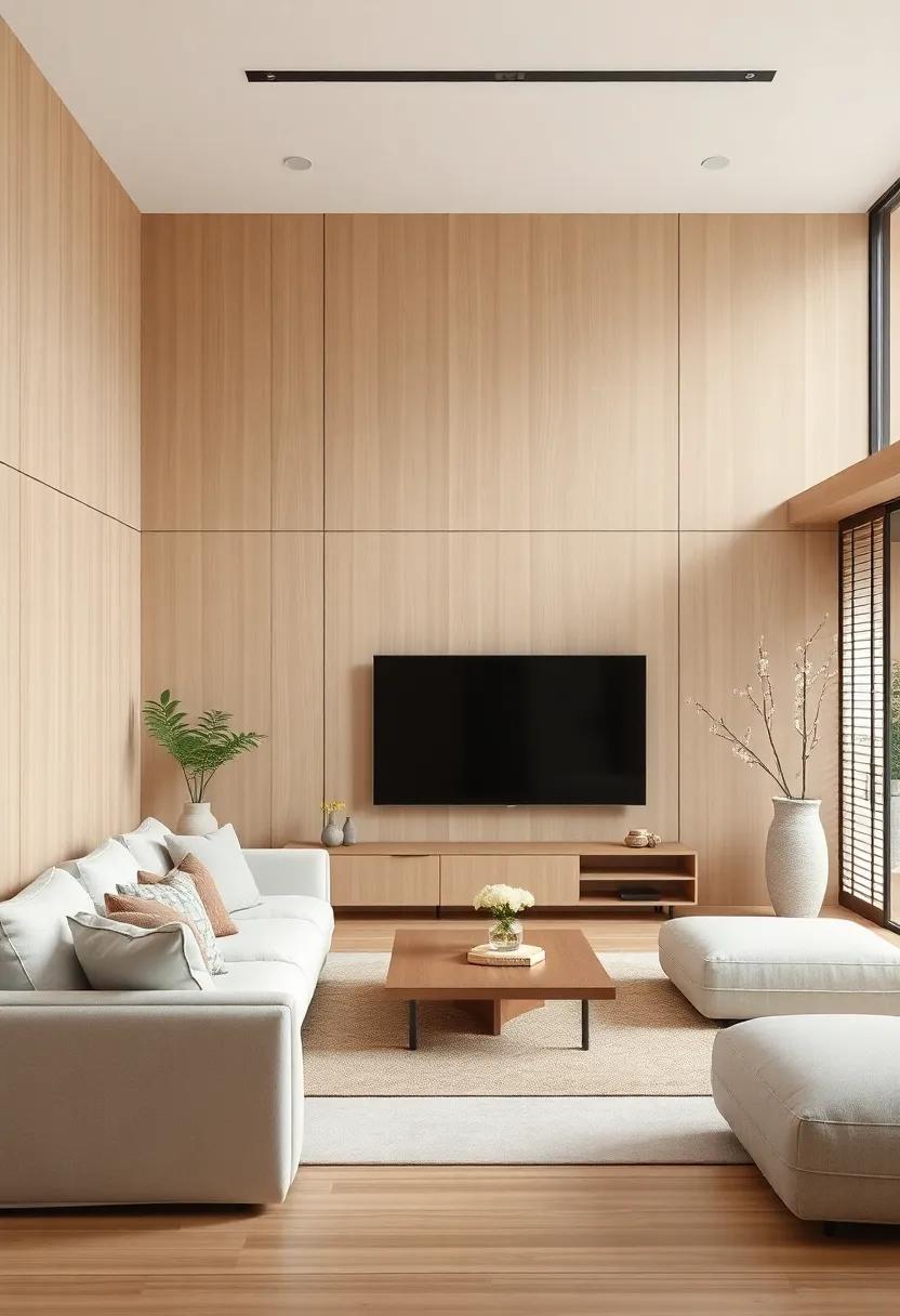 Smart Technology Integration: Seamlessly integrate⁢ smart home technology into wooden‌ paneling for a modern aesthetic without compromising style