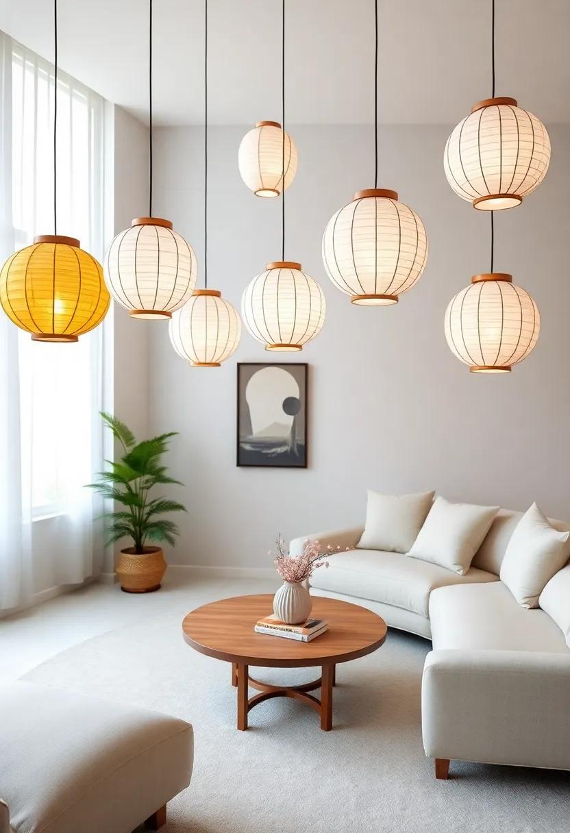 Artistic​ Arrangement: hang multiple lanterns at varying heights for a dynamic,​ artistic effect that draws the ⁢eye