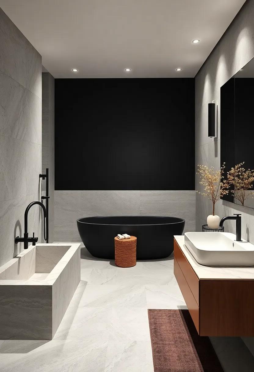 Monochrome Magic: Explore the elegance of a ‌black and white color​ palette that brings timeless sophistication