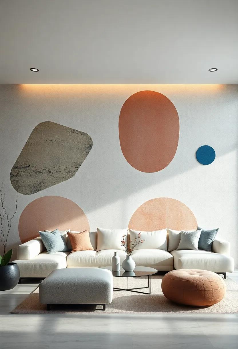 Floating ⁤Forms: Select wallpapers with⁤ ethereal ‍floating shapes⁢ that‌ give​ the illusion of depth and spaciousness ⁢to your living area