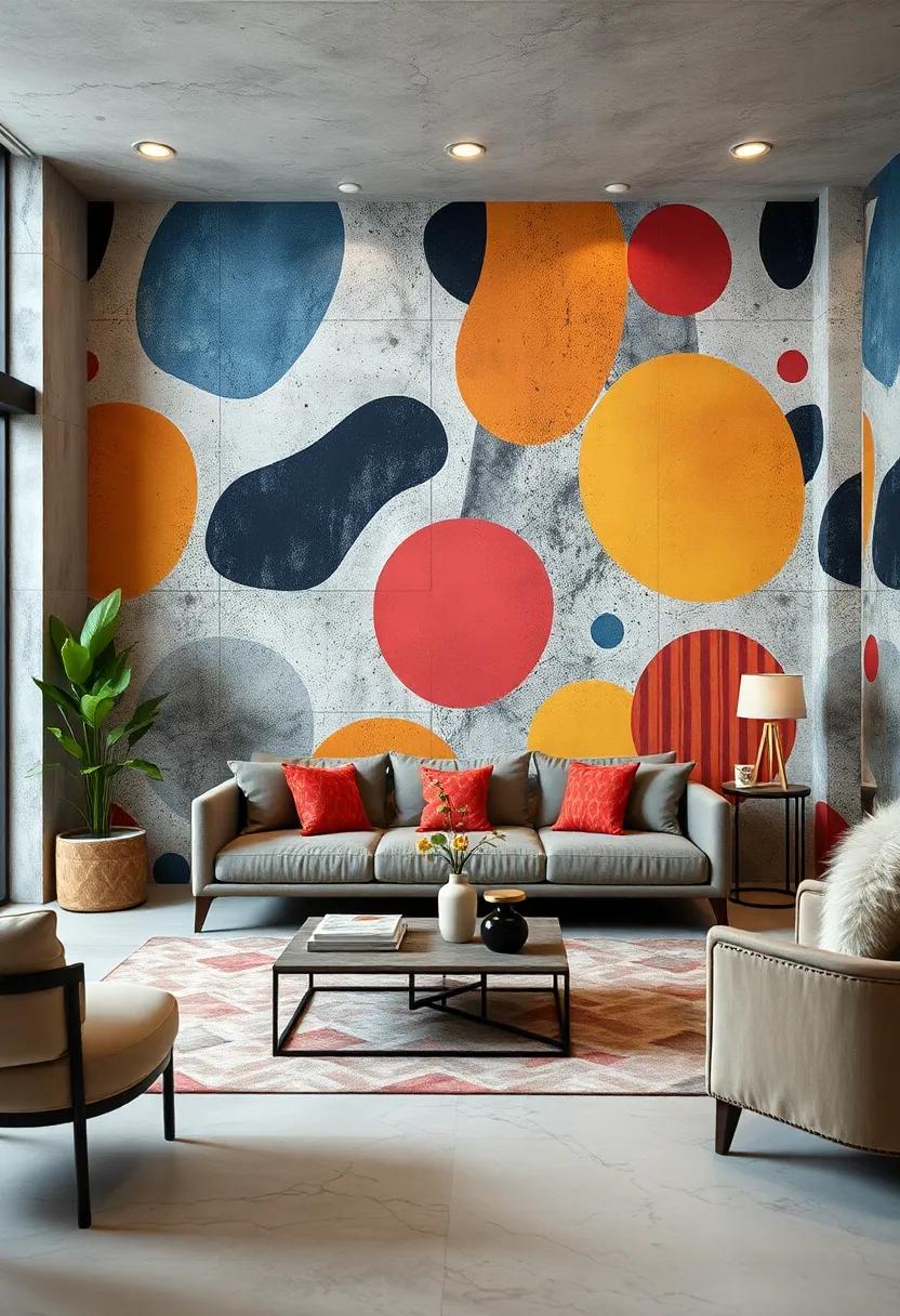 Playful Patterns: Delight in whimsical designs that incorporate fun shapes and colors, perfect for a youthful and vibrant living room