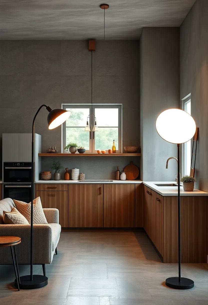 Adjustable Floor Lamps:​ add versatility to your‍ kitchen with adjustable floor ‍lamps that can be moved around to provide light⁤ exactly where it's needed