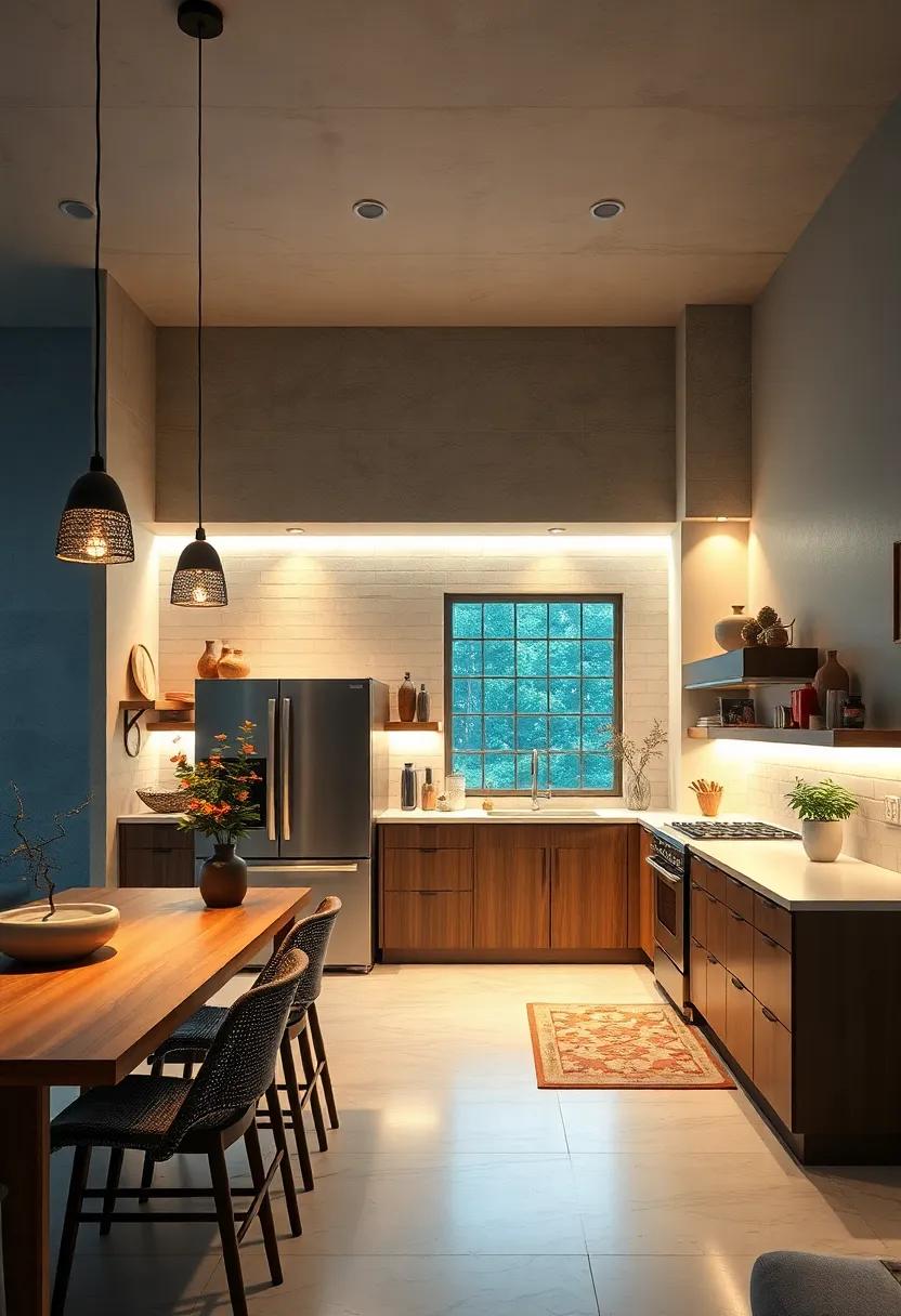 Cove‌ Lighting: Enhance architectural elements ⁣in your kitchen with ⁢cove lighting that casts ⁢a soft glow and ⁤highlights designs