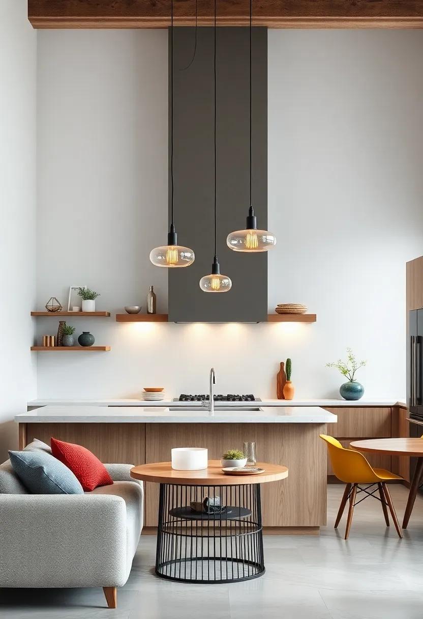 Minimalist Pendant Lights: Embrace sleek ⁢lines and understated elegance with minimalist pendant lights that⁣ complement‌ any kitchen decor
