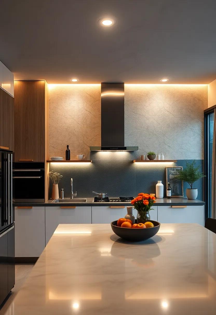 Recessed Lighting: Keep⁣ your kitchen sleek⁢ and clutter-free⁢ with recessed lighting that provides a seamless and⁣ unobtrusive solution for brightening up the space