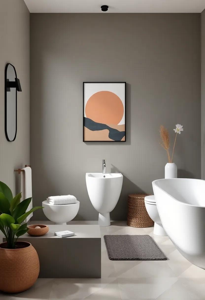 Intentional Colorful Accents:‌ Infuse subtle‍ pops of color through ‍decor elements like bath ​mats⁤ or art pieces, carefully choosing hues‍ that evoke⁤ peace and stability