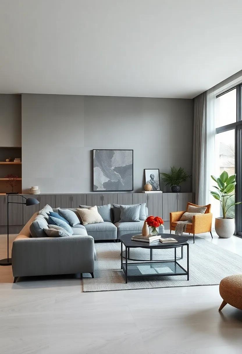 Function Meets Style: Choose functional gray​ storage solutions⁢ that ⁤look stunning ‍and help keep‍ your living area organized and clutter-free