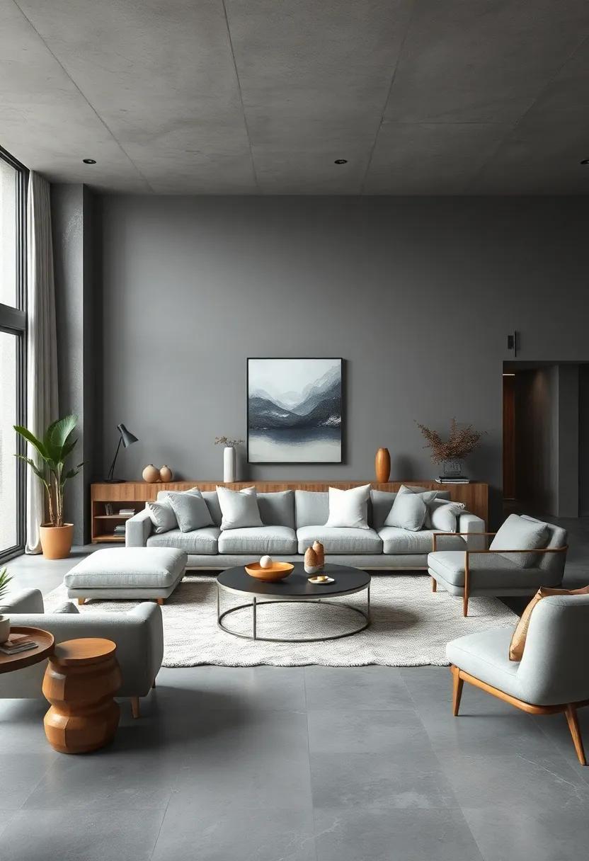 Neutral Surroundings: Pair gray with neutral shades like ⁤white ⁢or beige in furniture ‍and decor to lighten the mood while maintaining a sophisticated feel