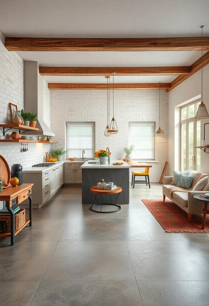 Balancing Functionality and Elegance with Rustic Concrete Flooring Designs