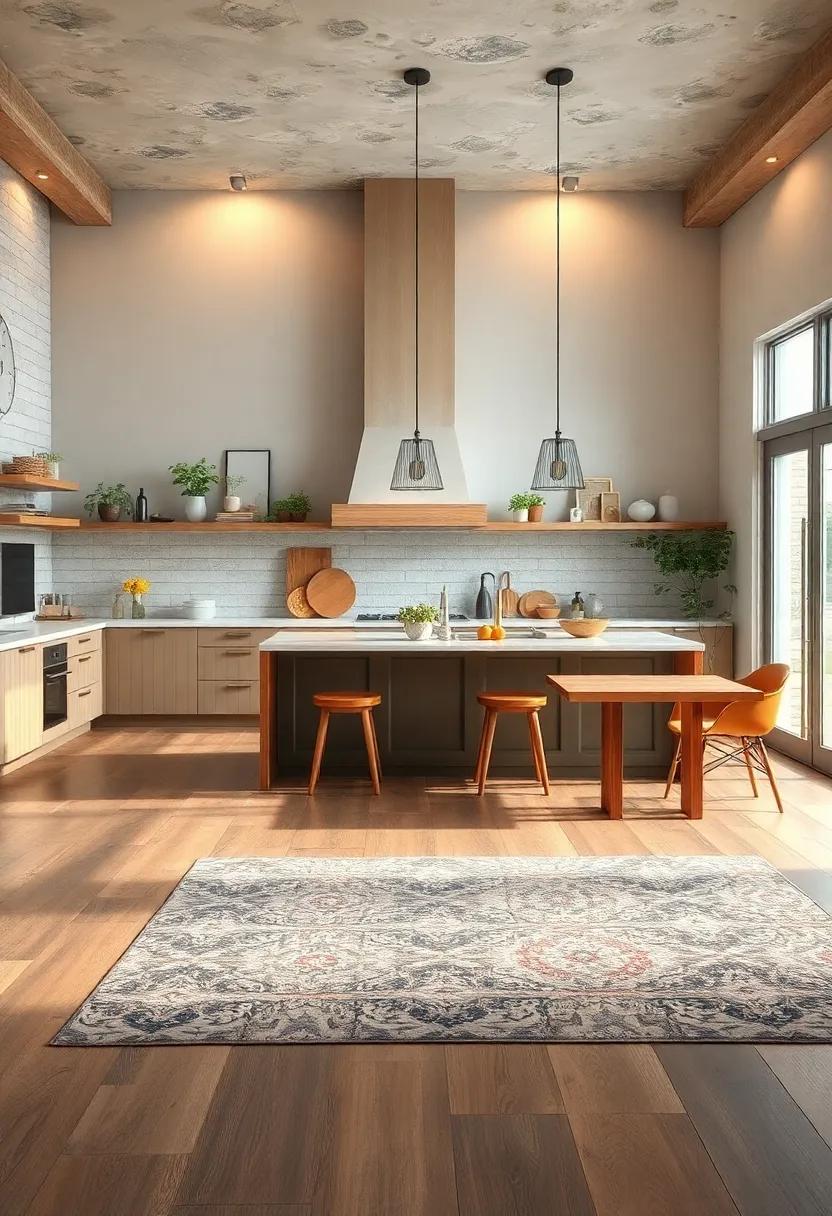 Choosing the Perfect ⁣Area Rugs to Complement Rustic Kitchen ⁢Flooring ⁤Styles