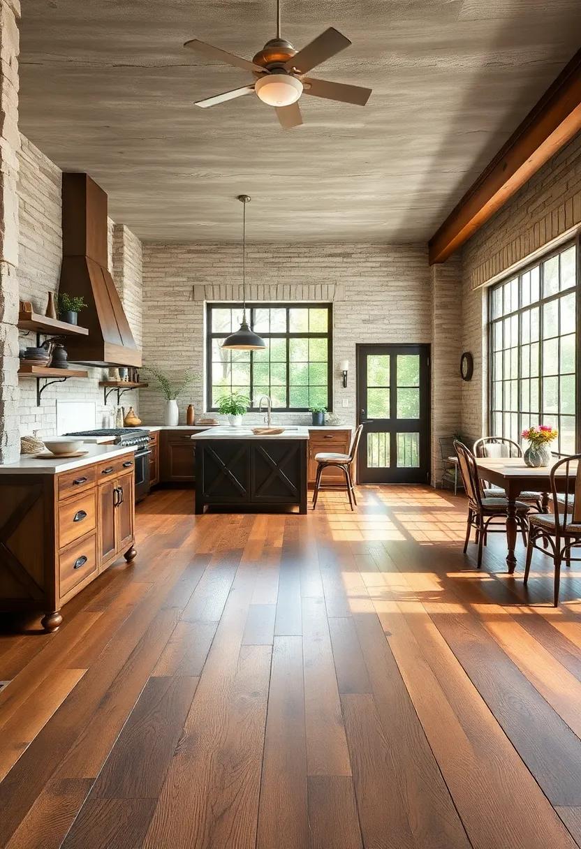 Exploring the Versatility of Reclaimed Barn Wood Flooring in Culinary Spaces