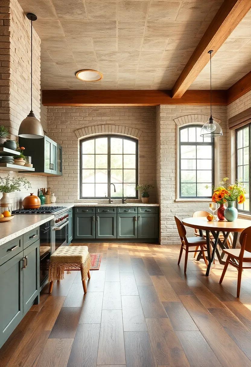Integrating Bold accent Colors with neutral ⁤Rustic Flooring Choices