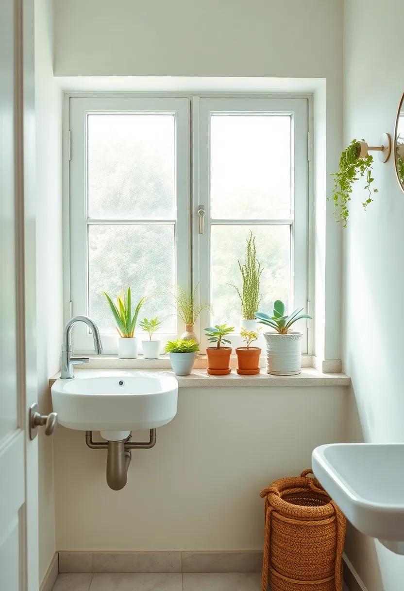 Decorate with potted succulents or⁢ herbs on ‍windowsills for⁢ a refreshing, lively aesthetic that⁣ thrives on⁤ simplicity