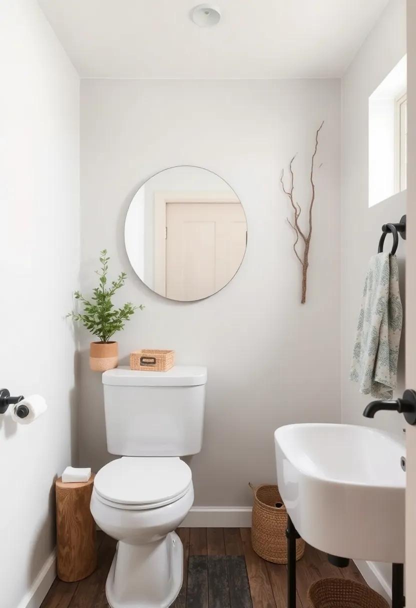 Use nature-inspired decor, such as ​antler or ‍twig motifs, to connect your bathroom with the great⁤ outdoors