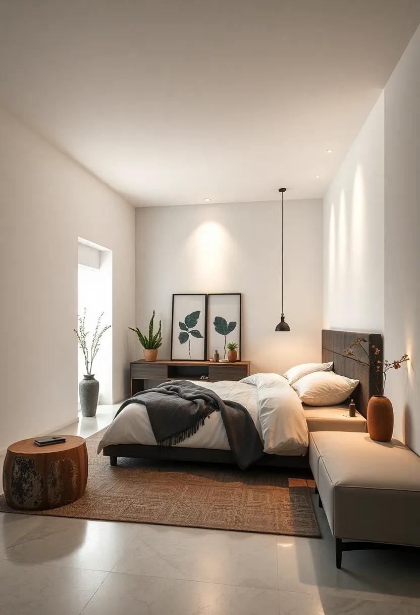 Embracing minimalism in a‌ Monochrome Bedroom Design