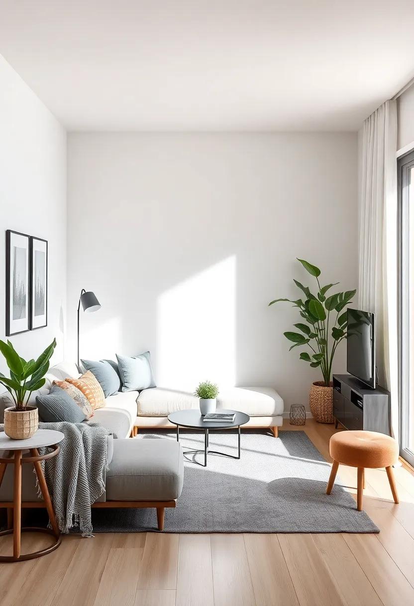 Emphasizing natural Light To Brighten Up Compact Living‌ Areas