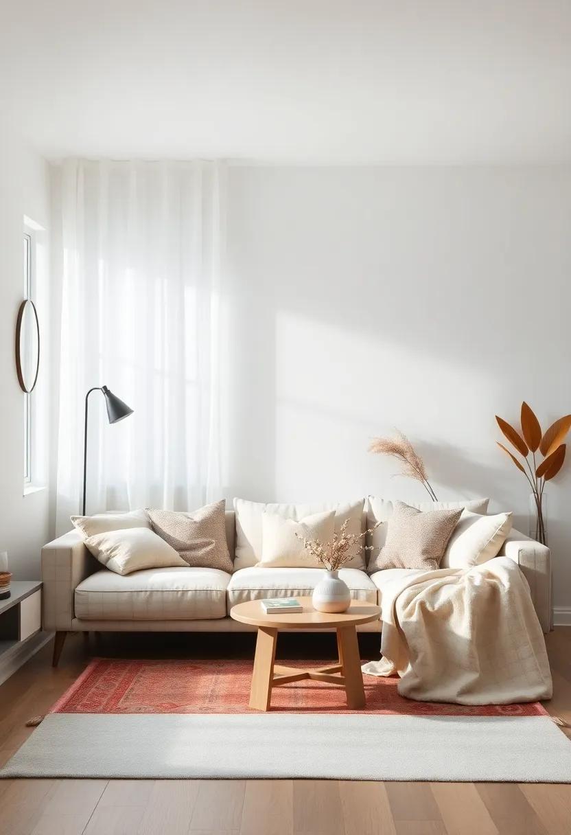 Creating An Intimate Atmosphere With Soft Textiles and Muted Tones