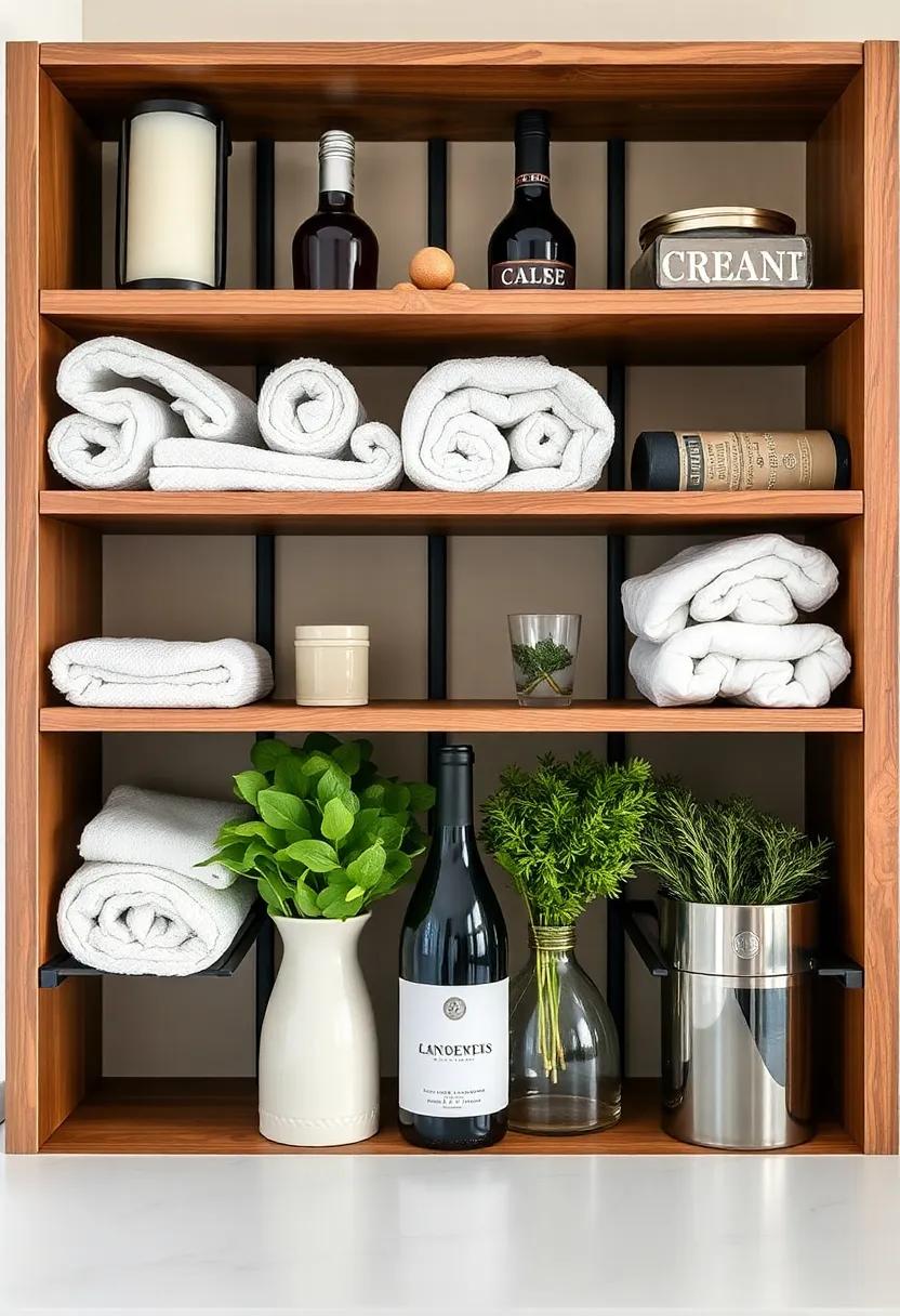 Repurposed wine racks: Turn wine racks ⁤into innovative storage‌ for⁤ rolled towels, cookbooks, or even loose herbs in the kitchen—out of​ the ‍way yet stylishly displayed