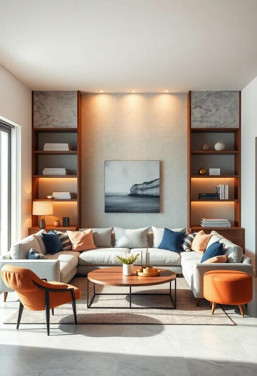 Exploring Multifunctional Furniture that ⁤Compliments Built-In Shelving Styles