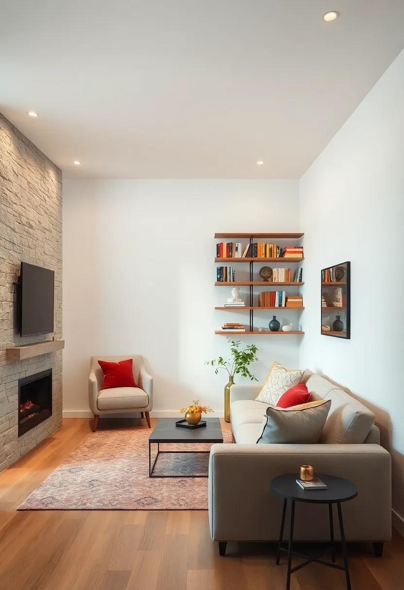 Showcasing Personal Style with ⁣Decorative accents‌ on Built-In Shelving