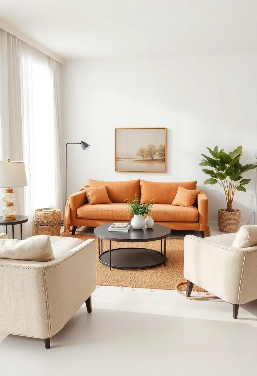 Warm Hues: Explore how warm tan upholstery can create a cozy​ atmosphere, perfect ‌for smaller spaces that invite relaxation