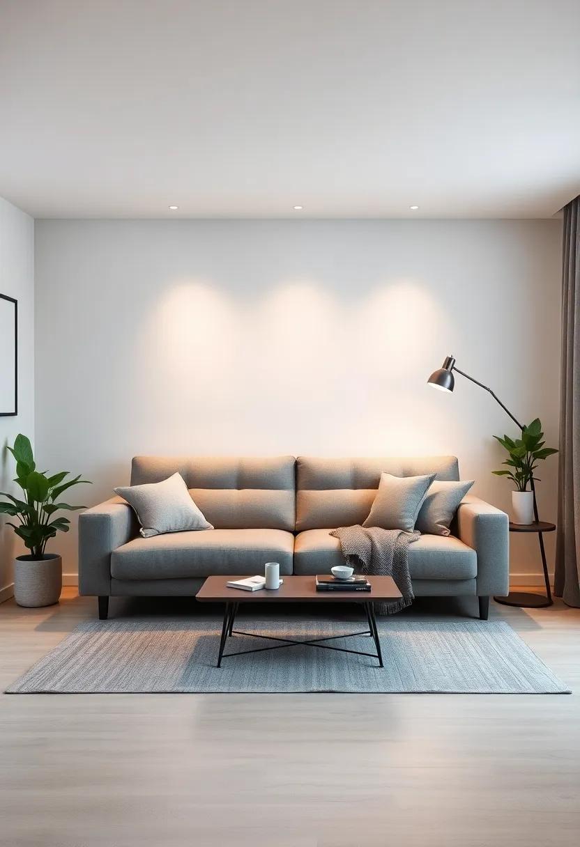 consider a Futon: ‍A ⁤modern futon can serve⁤ as‍ a trendy sofa‍ bed ​option that ⁣fits well in compact ⁢living⁤ room⁣ settings