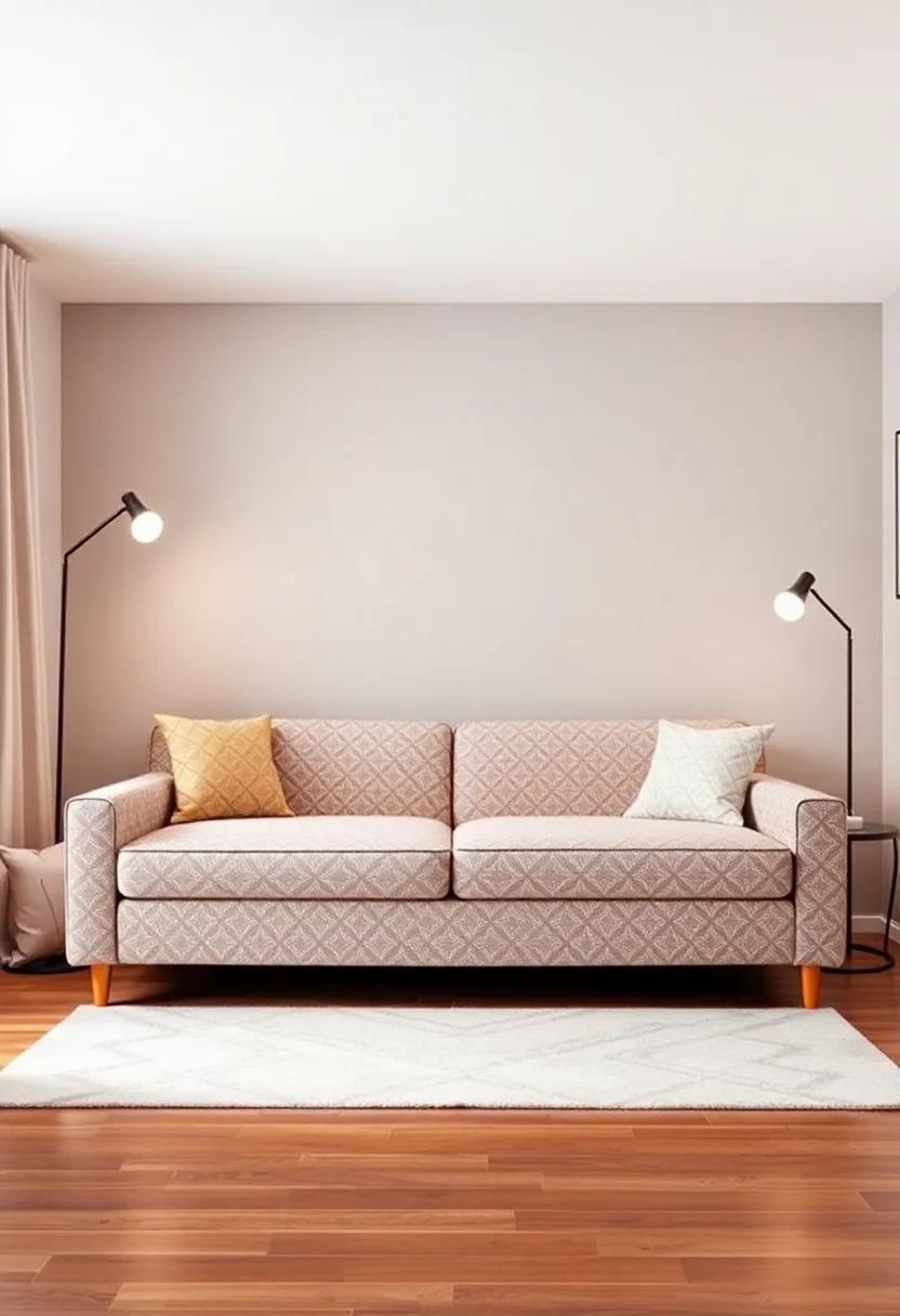 Choose ⁤a Patterned Sofa Bed:‍ A ‍subtle pattern can add‌ interest and‌ life to your room without overwhelming the décor