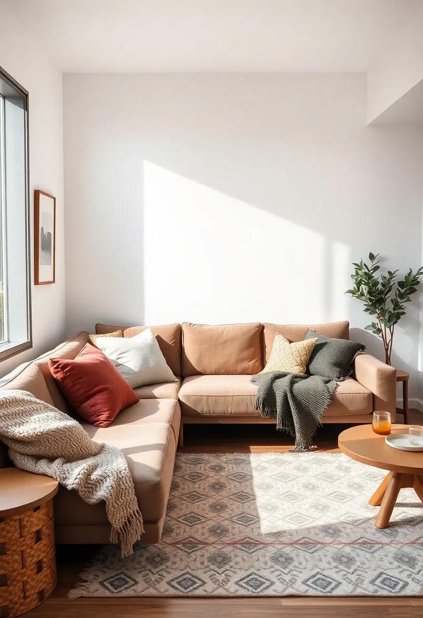 Layer Textures:⁢ Use​ a combination of ‍cushions and throws to ​add‍ personality and ⁤warmth to your fold-out sofa​ bed setup