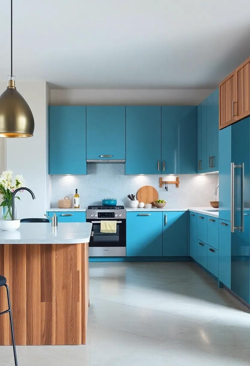 Ice ‌Blue ⁢and Warm‍ Walnut: ‌Channel wintery charm with ice ⁢blue ⁤paired with warm walnut, ⁤creating a cozy atmosphere‍ all year round