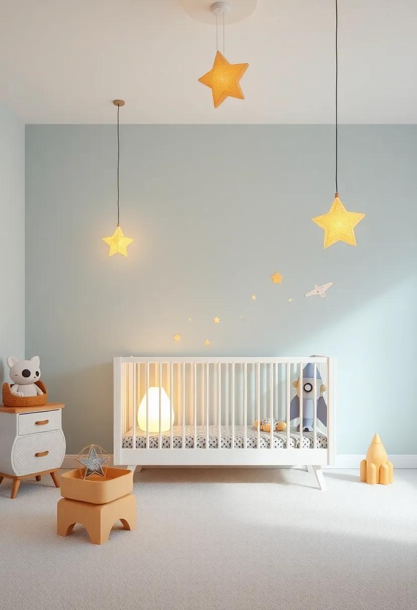 Space ​Odyssey:‌ Ignite your little one’s imagination with a cosmic-themed nursery filled with rocket ships, lanterns⁤ resembling stars, and galaxies on the walls