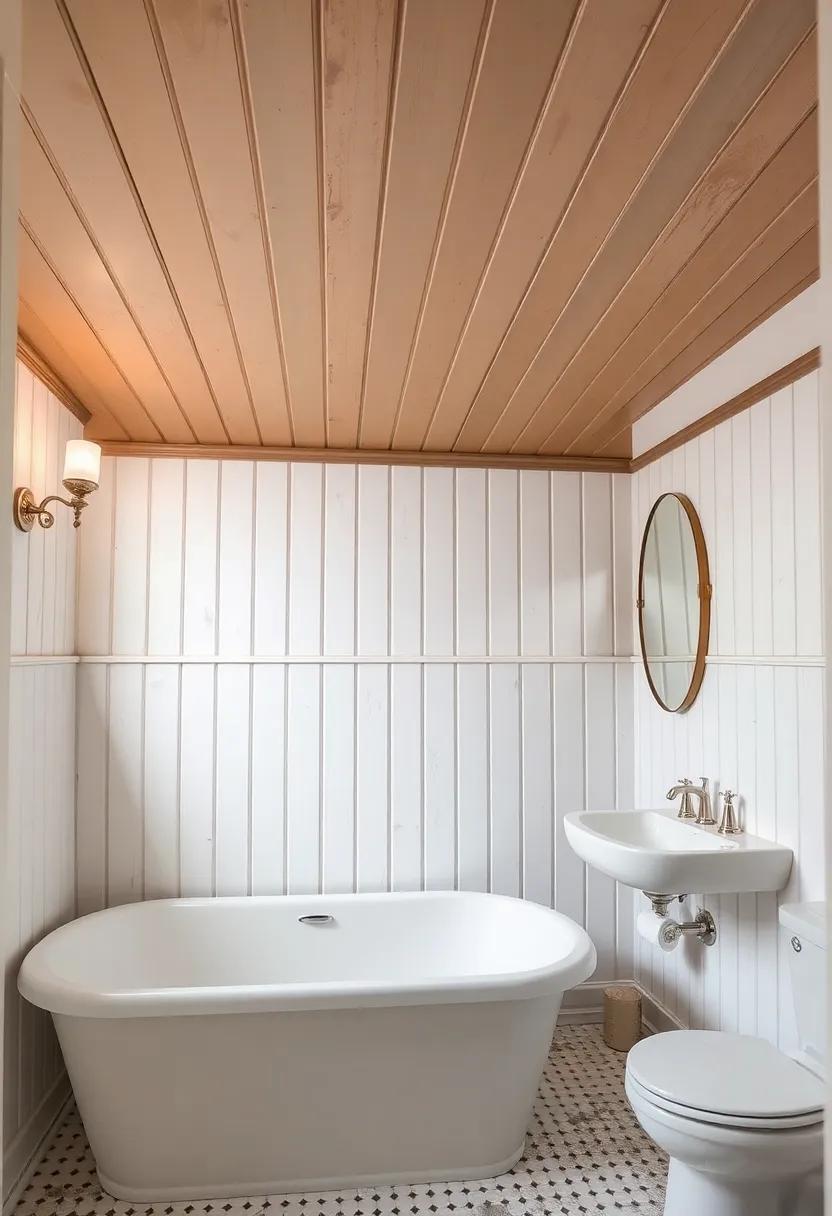 Accent beadboard‌ ceilings: If you're feeling ⁣adventurous,⁣ paint beadboard ceilings with‌ soft colors to create​ depth and interest while keeping vintage ⁣integrity