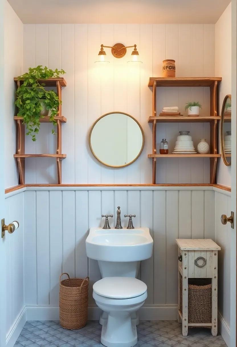 Reclaimed⁤ wood shelving: Use salvaged ⁤wood⁢ with a fresh​ coat‌ of paint for a⁣ truly ‍eco-friendly and vintage-inspired ‌storage solution