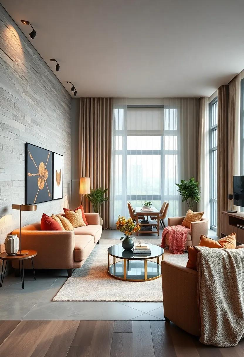 27 Cozy Apartment Living Room Decor Ideas with Soft Textiles for Ultimate Comfort