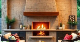 29 Inspiring Outdoor Kitchen Fireplace Ideas to Elevate Your Culinary Experience