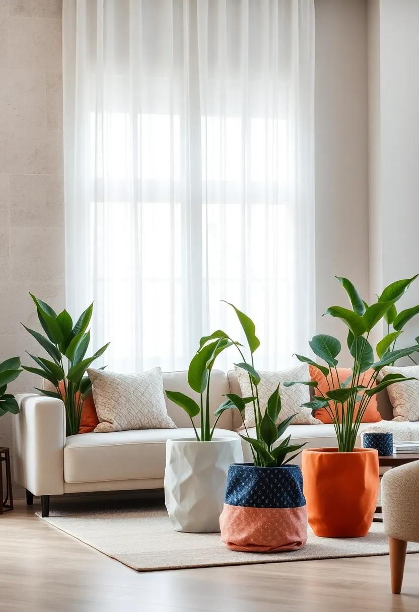 Multi-functional textiles: Use soft textiles that serve more than one purpose, such as blankets that can also be used as decorative throws